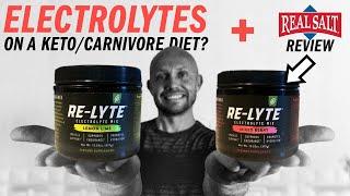 Redmond Re-Lyte Electrolyte Mix Review + Electrolytes on a Keto Carnivore Diet Tutorial