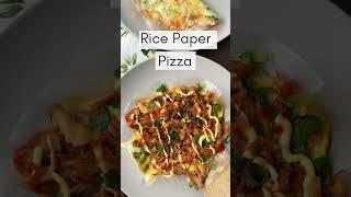 Rice paper pizza - Vietnamese Food