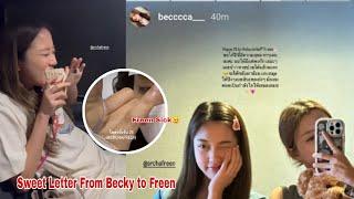 No More BB, Becky Congratulating to Freen for Her 25th Birthday