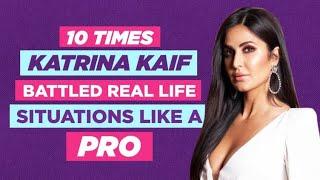 10 Times Katrina Kaif Battled Real Life Situations Like A Pro | Best Interviews