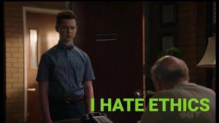 "I hate ethics" Sheldon Cooper got ethical dilemma #youngsheldon #sheldoncooper #tbs