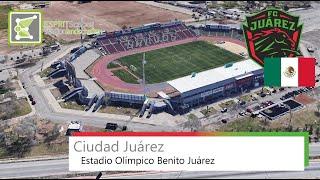 Estadio Olímpico Benito Juárez | Fútbol Club Juárez | Google Earth 360° Rotation