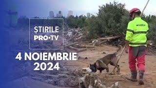 Știrile PRO TV - 4 Noiembrie 2024