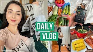 Daily Vlog | Haul SHEIN, am o noua pompa de insulina, cumparaturi din piata, gatim impreuna