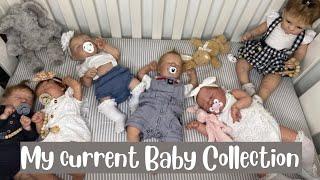 MY Current Reborn Baby Doll Collection!