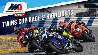 SC-Project Twins Cup Race 2 at Daytona 2025 - HIGHLIGHTS | MotoAmerica