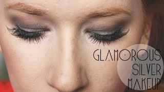 Glamorous Silver Makeup Tutorial | Cassie Dulworth