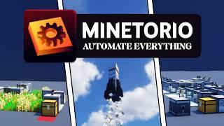 Create Factories & Automate Everything In Minecraft with Minetorio