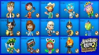 How to Unlock All characters S' New Outfits  Beach Buggy Racing 2 2021