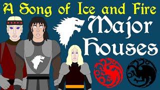 A Song of Ice and Fire: Major Houses of Westeros | House Targaryen | House Stark