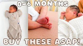 MINIMAL MUST HAVES FOR 0-6 MONTHS