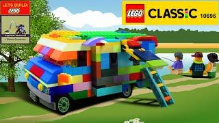 Lego 10696 MOC Mobile Home  How to Build Mobile Home Ford from Lego Classic  Save Money & Space