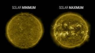 The Sun Solar Max VS Solar Minimum