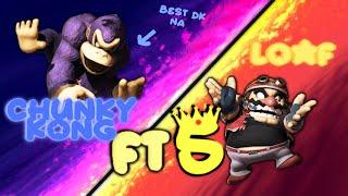 First to 5! | Chunkykong (DK ) vs loaf (Wario)  | Super Smash Bros. Ultimate