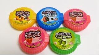 Bubble Gum Rolls - 5 Flavors Mix