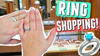 wedding ring shopping!!