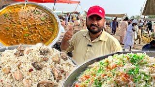 Punjab  Cheapest Street Food On The Ground I Siri Paye Ojri Biryani