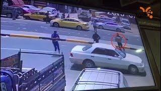 فيديو يوضح هروب لصوص سرقوا 600 مليون من العشار #المربد