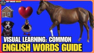 Improve Your English Fast Simple Words with Pictures for Beginners   Easy English Abraão