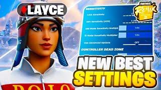 *NEW* Best Controller Settings + Sensitivity For Fortnite Chapter 2! (PS4/PS5/XBOX/PC)