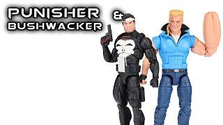 Marvel Legends PUNISHER & BUSHWACKER War Journal 2pk Action Figure Review