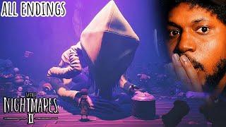 NO.. HOW COULD THEY END IT LIKE THIS!? | Little Nightmares 2 Part 5 [ALL ENDINGS]