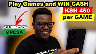 KSH 450 PER GAME  WITH PROOF (how to make money online using your phone playing games in kenya