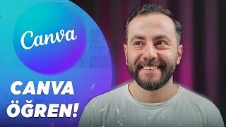 Tek Videoda CANVA Öğren!  | Canva 2025 Nasıl Kullanılır