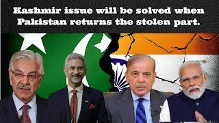 Kashmir issue will be solved when Pakistan returns the stolen part, EAM Jaishankar