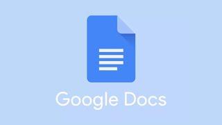 Знакомство с документами в Google Docs.