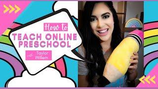 GOOGLE SLIDES: How To Teach Online Preschool with Taylor Willem