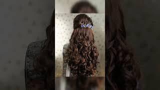 Amazing Bridal Hairstyles || Hairstyle with Open Hair Ideas || Indian Brides || Fa_Styletrends