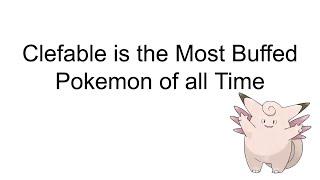 A PowerPoint about Clefable