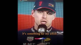 Never provoke him   #maxverstappen #formula1 #f1