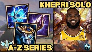 LEBRON IN 2025!! - Khepri A-Z Grandmasters Solo Smite