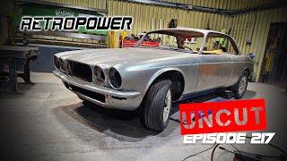 Supercharged Restomod Jaguar XJ Coupe in Bare Metal (Full Version.. Oops!!)