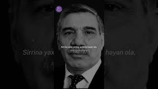 Zəlimxan Yaqub  "Dərdini duyan ola"