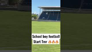 ISSA school boy football kick off #tomorrow  #football #schoolboyfootball