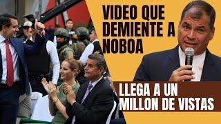 ¡Rafael Correa lo destapa! Noboa MIENTE sobre obras energéticas en Ecuador