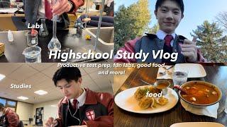 Study Vlog: Econ & Calc prep, Chem labs, Lunar New Year, & more!