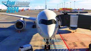 FINALLY! Flight Simulator A350-900 | MSFS Full Flight | Copenhagen - New York