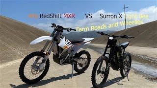 Alta RedShift MXR VS Surron X Light Bee