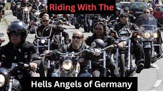 Triumph T120 Bonneville Mutter Riding with HELLS ANGELS and keeping away from the ALPs WOLVES