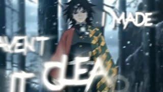 kimetsu No Yaiba : Giyuu X Shinobu - Friends [AMV/EDIT] Capcut typography/ badass edit