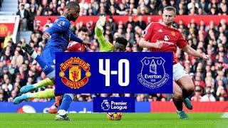 MANCHESTER UNITED 4-0 EVERTON | Premier League highglights