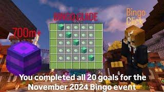 How to Bingo I November 2024 Edition (Hypixel Skyblock)