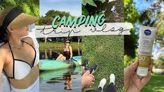 HOLIDAY VLOG: Camping Trip, Prep Pack, Shop and Cook With Me, Clothing Haul & A Few Days Camping