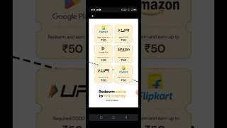 Free redeem code app   Amazon gift card UPI cash  earning app without investment 2024 #redeemcode