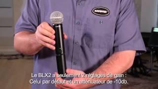 SHURE série sans fil analogique PG SM BETA   ( La boite Noire )