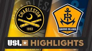 10.19.2024 | Charleston Battery vs. Rhode Island FC - Game Highlights